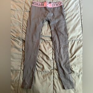 Gymshark Gray & Pink Leggings